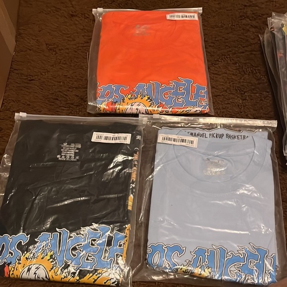 Los Angeles City Of Angels Basketball Team Skull T-Shirt Men XL W Lotas Style - Picture 15 of 16